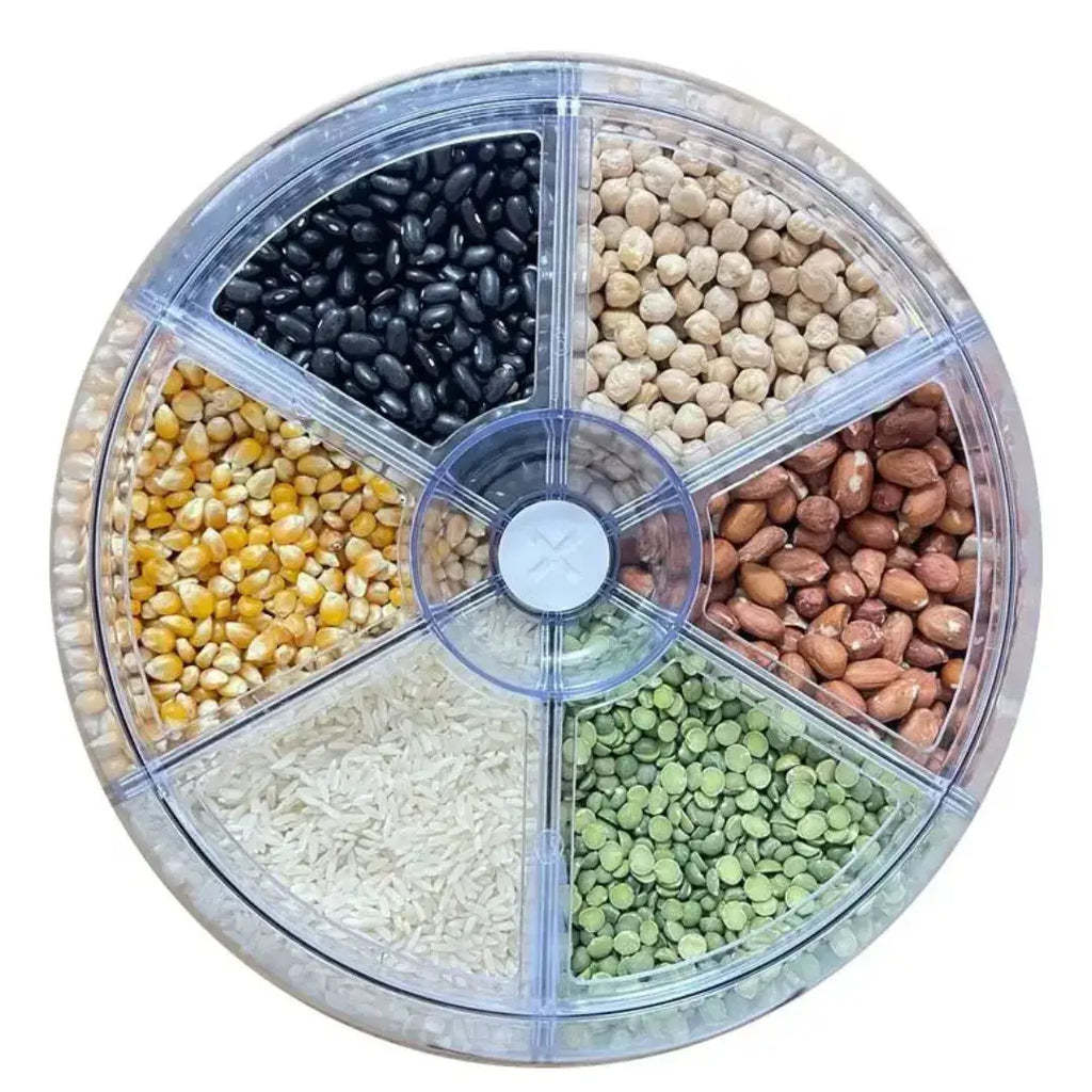 Dispensador Organizador Giratorio 360° para Arroz y Granos – PAGA 1 LLEVATE 2